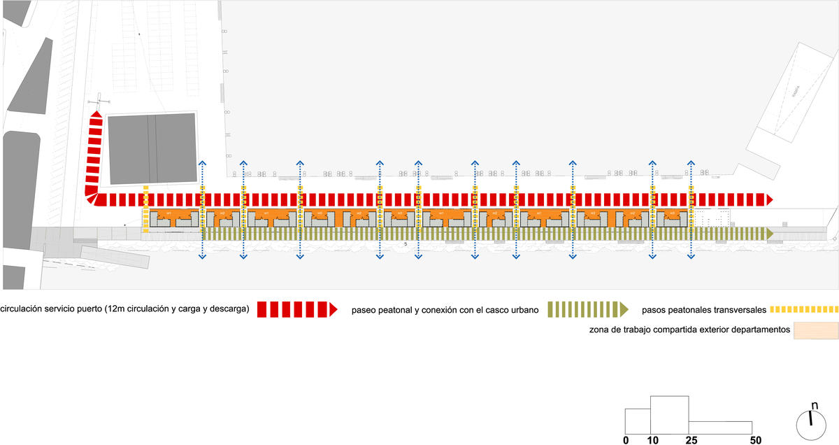 Departamentos para pescadores en cangas 2005-2007 PLANOS